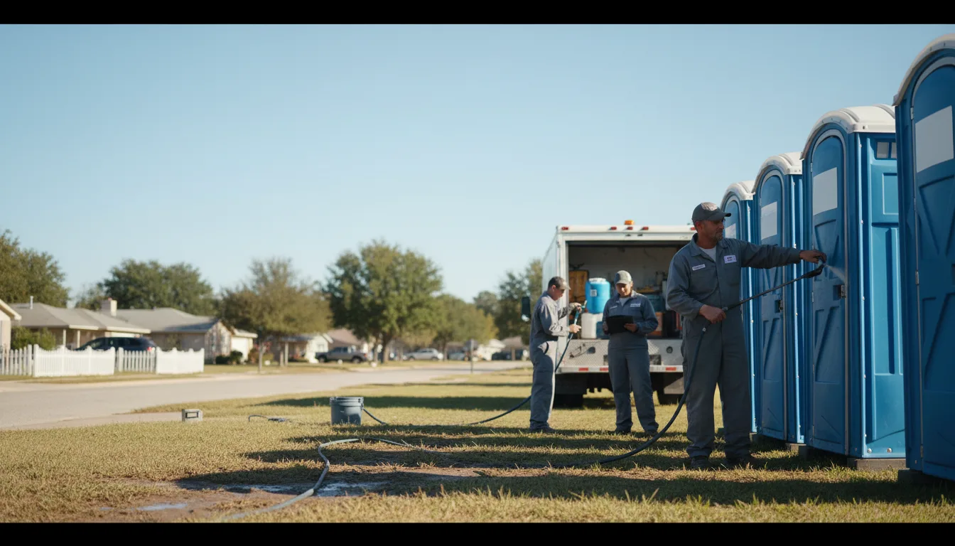 Long-Term Portable Toilet Rental in Derby, IA near me